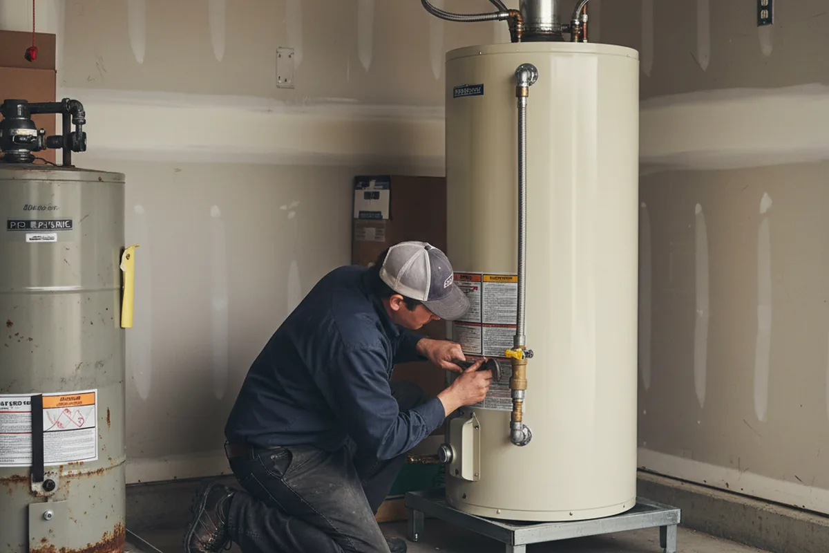 Water heater and shutoff valve replacement in Idaho Springs